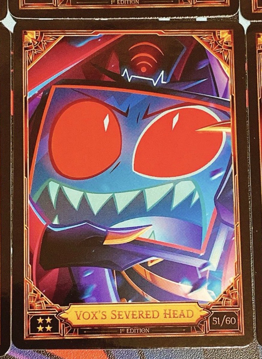 wait why have i heard nobody talk about this vox card as much as the other ones it’s so cute and funny awwww 😭