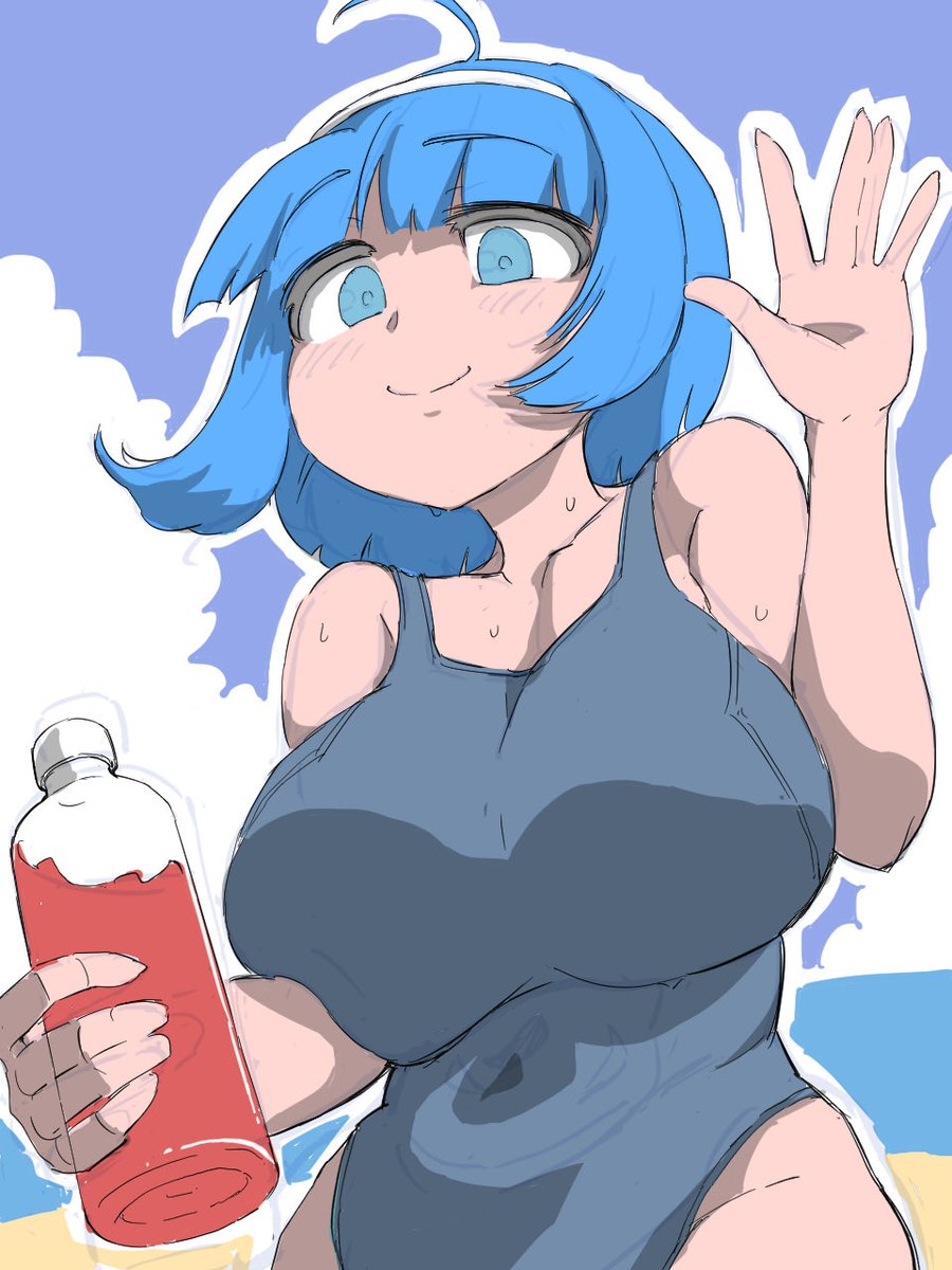 ツインエンジェル 描きかけ葵ちゃん 可愛く描けたような気がする〜