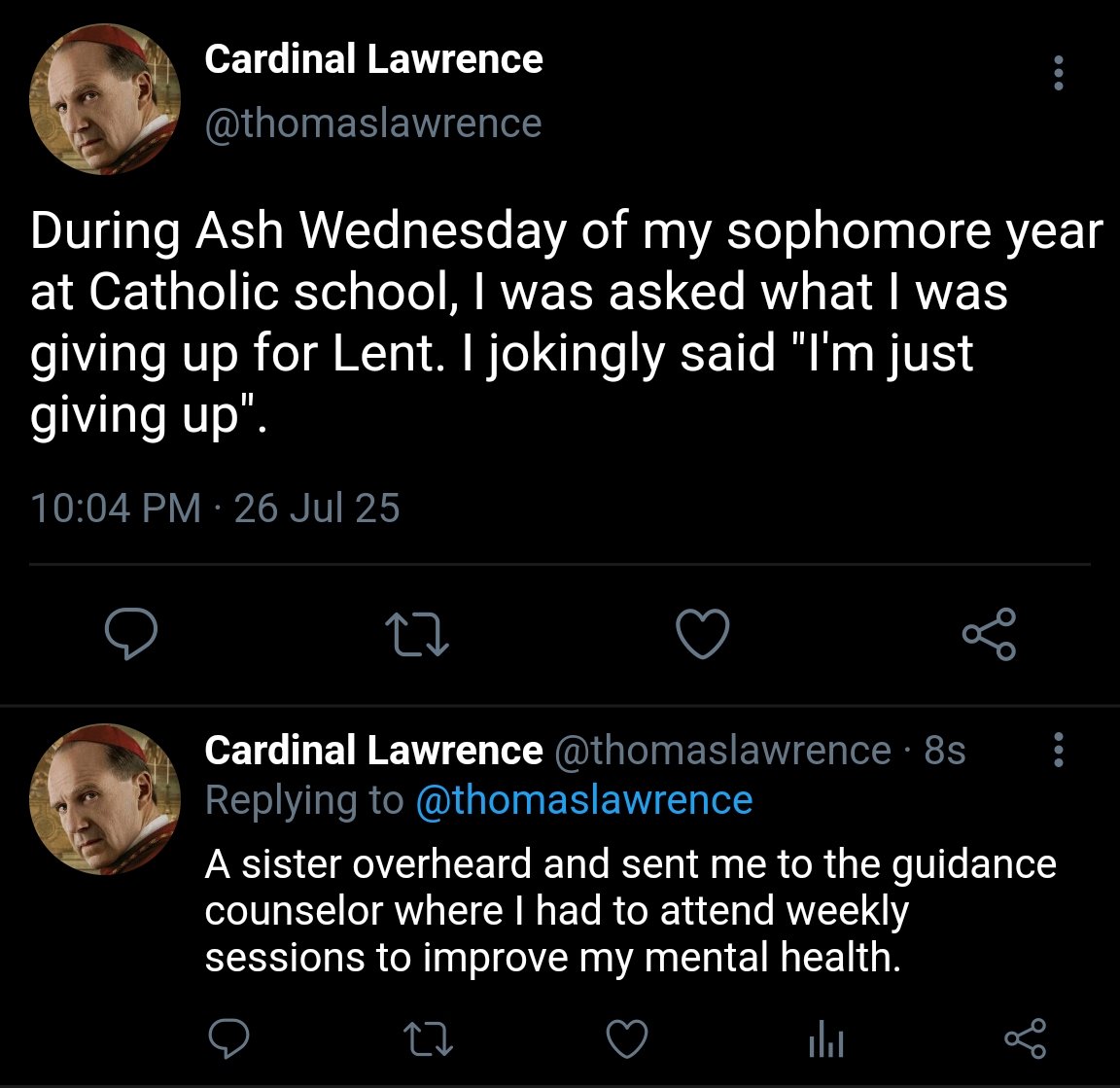 incorrect conclave tweet media