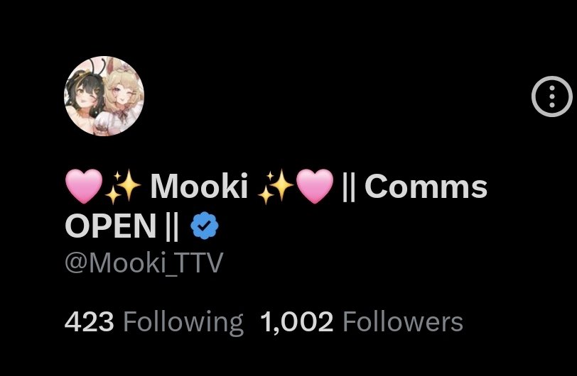 AAAAH Thank you so much for 1k!! I'm currently away for 2 nights but once I'm back we'll celebrate yippeee 🩷✨️