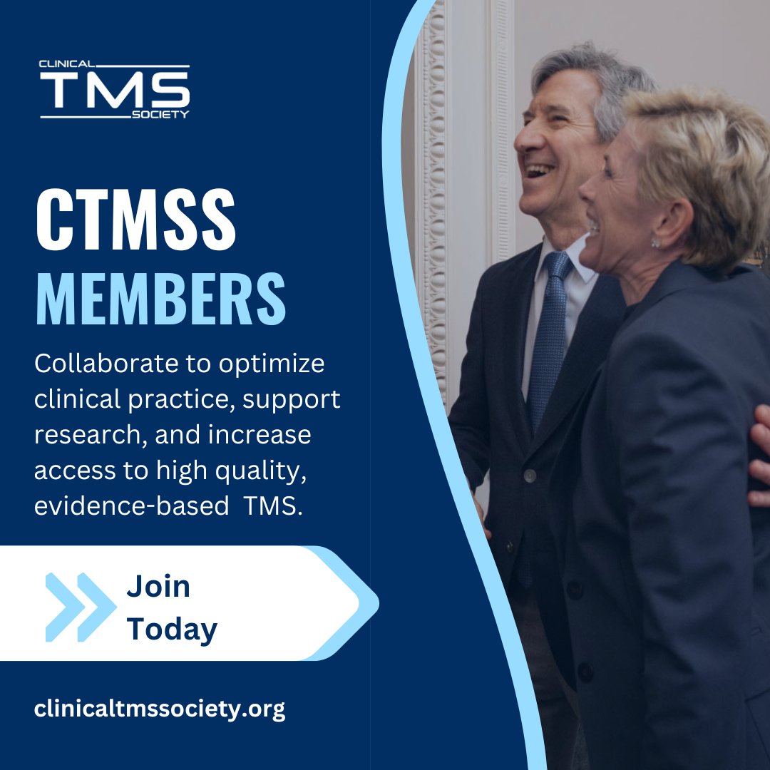 Clinical TMS Society tweet media