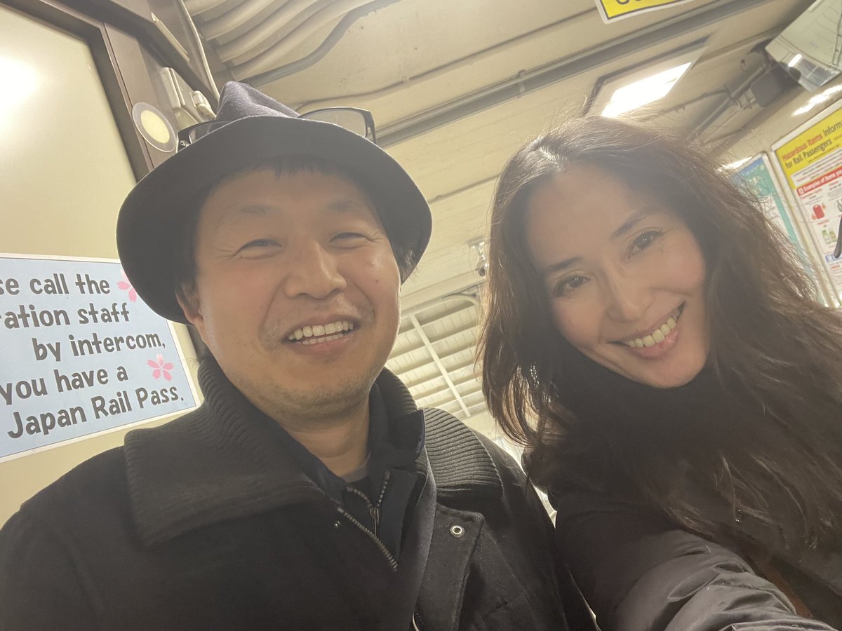 sou1222's tweet photo. 川畑友生氏と撮影ができてはしゃぐワタクシ
二宮悟監督との再会もドキドキしました
#ドクターG #ジストニア　#ナヴォイ劇場　#シベリア抑留　#二宮悟　#川畑友生 https://t.co/zNUboCYrHW