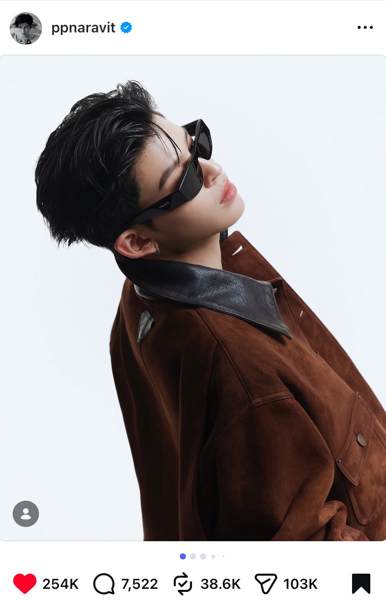 𝙞𝙣𝙨𝙩𝙖𝙜𝙧𝙖𝙢 @ppnaravit x Prada วันนี้ทางบ้าน ppnaravit _home อยากเชิญชวน ...