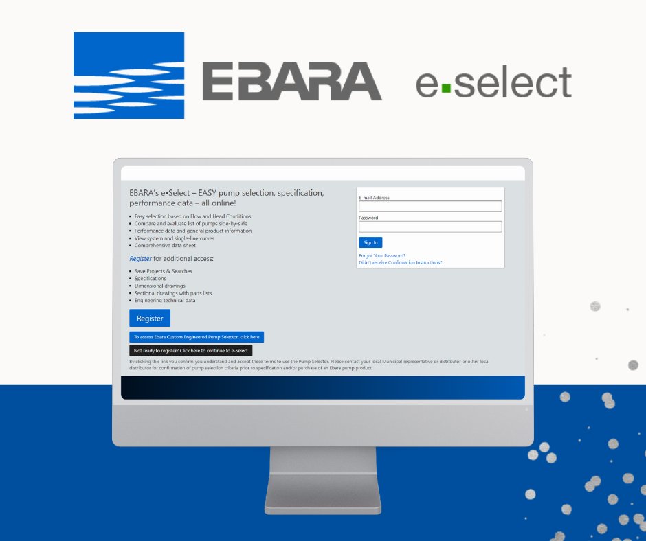 EBARA Pumps Americas Corporation tweet media