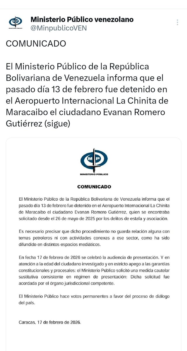 VisionEnigma's tweet photo. @EVTVMiami @alejapola @JoseAGraterol @estebangerbasi Tiene un juicio por estafa. https://t.co/xaV9VFBATS