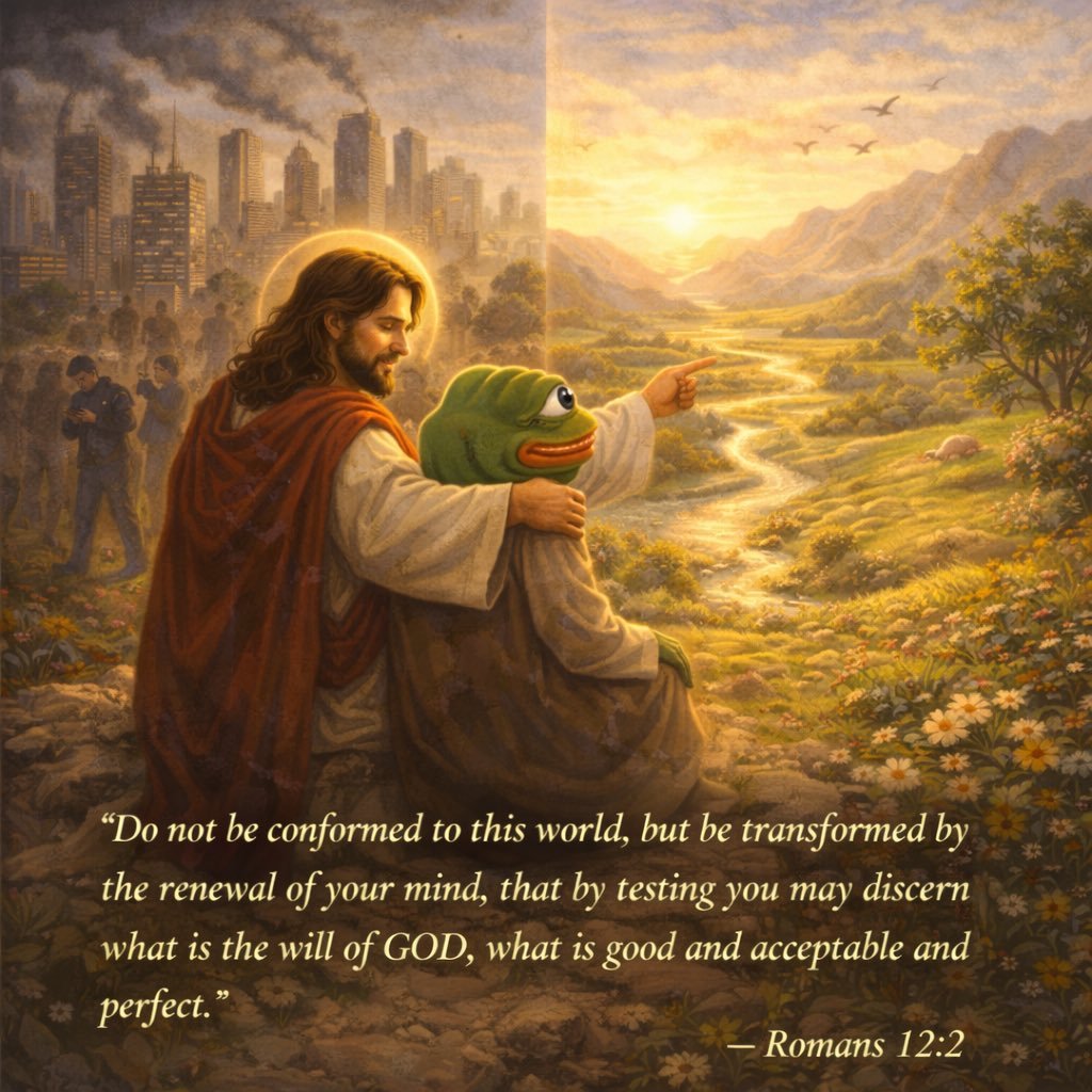 StopHuntHobo's tweet image. Romans 12:2