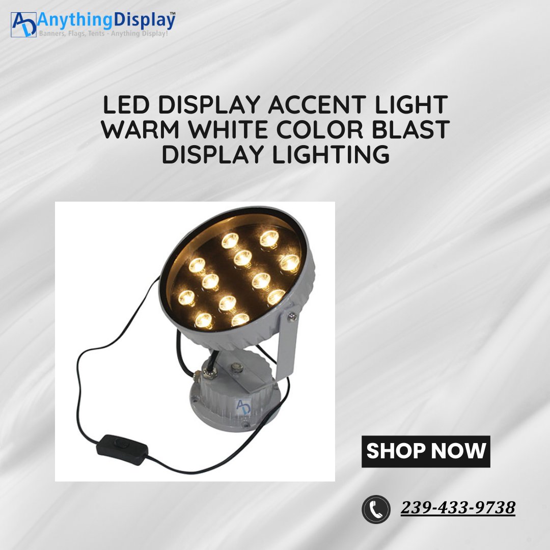 anythingdisplay's tweet image. Warm light. Premium look.
 LED warm white accent light for standout displays.
👉 Order now!
anythingdisplay.com/led-display-ac… 

#anythingdisplay #ledlight #tradeshow #boothlighting #eventsetup
