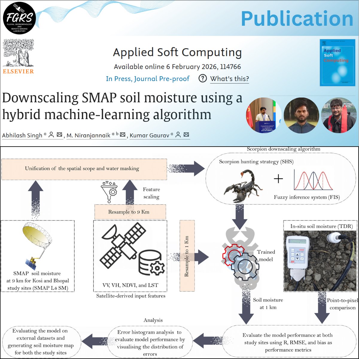 fgrs_iiserb's tweet photo. Can nature-inspired AI be the key to more sustainable water management?
Check out our publication: https://t.co/EIp70reZQ2
#MachineLearning #Sustainability #SmartFarming #AI #Hydrology #soilmoisture #NatureInspired #ScorpionAlgorithm #WaterManagement
@EES_IISERB @iiserbhopal https://t.co/XlTxNd5IxF