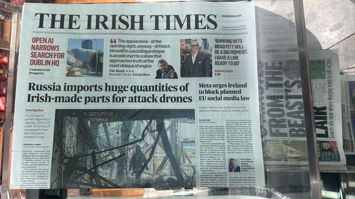 UkraineIreland's tweet photo. What a shame! 😞 Thanks for covering this @ConorGallaghe_r 

This must be brought to the attention of @MichealMartinTD @peterburkefg @DeptEnterprise ‼️ https://t.co/M8wcCnnHn0