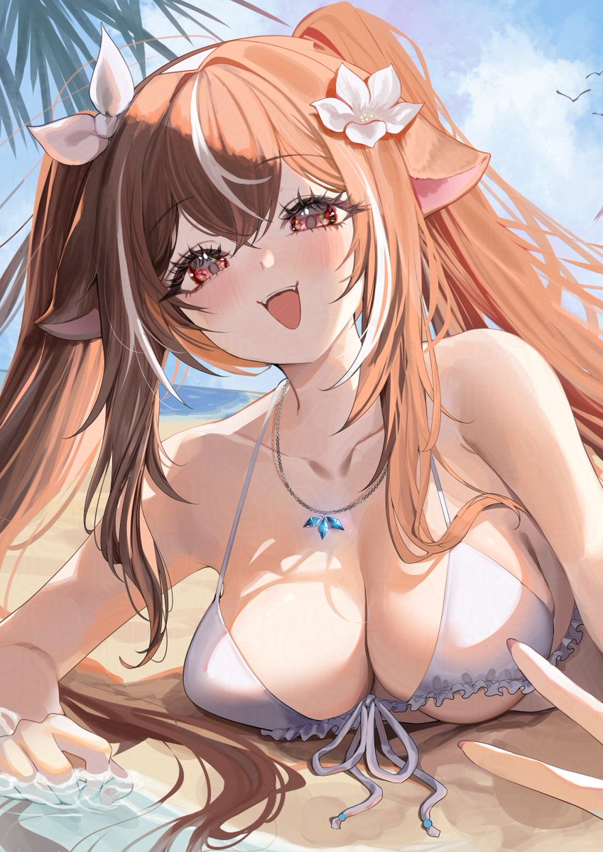 Beach WIP ✨
because she looks so cute and deserves a closeup, don't you think?? 🥹