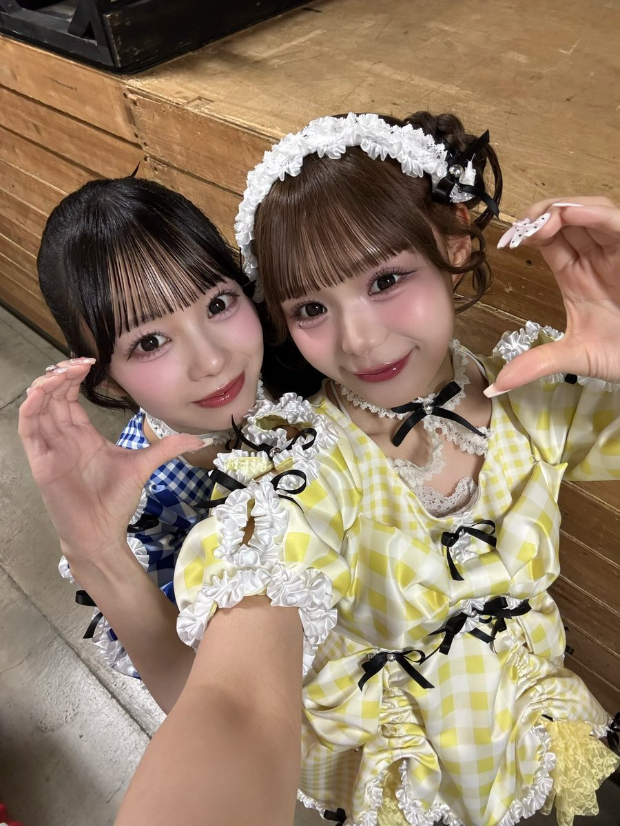 愛知お疲れ様！！ まじ最近あやのちゃんが沼です #増田彩乃 #古澤里紗