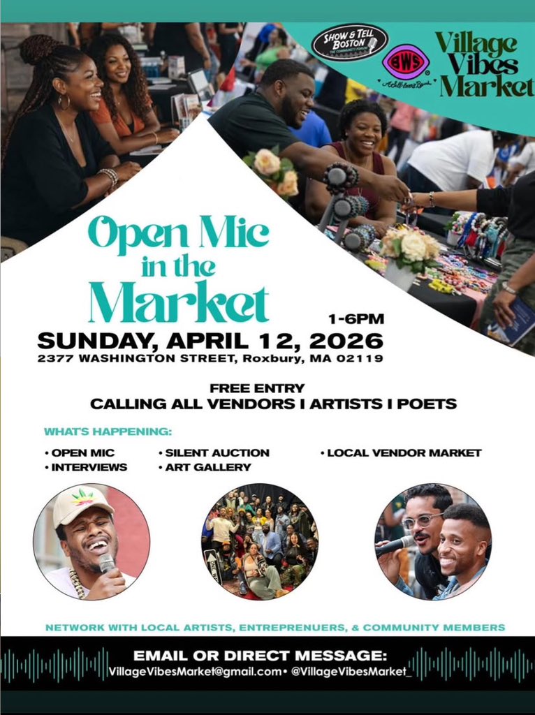 Show and Tell Boston tweet media