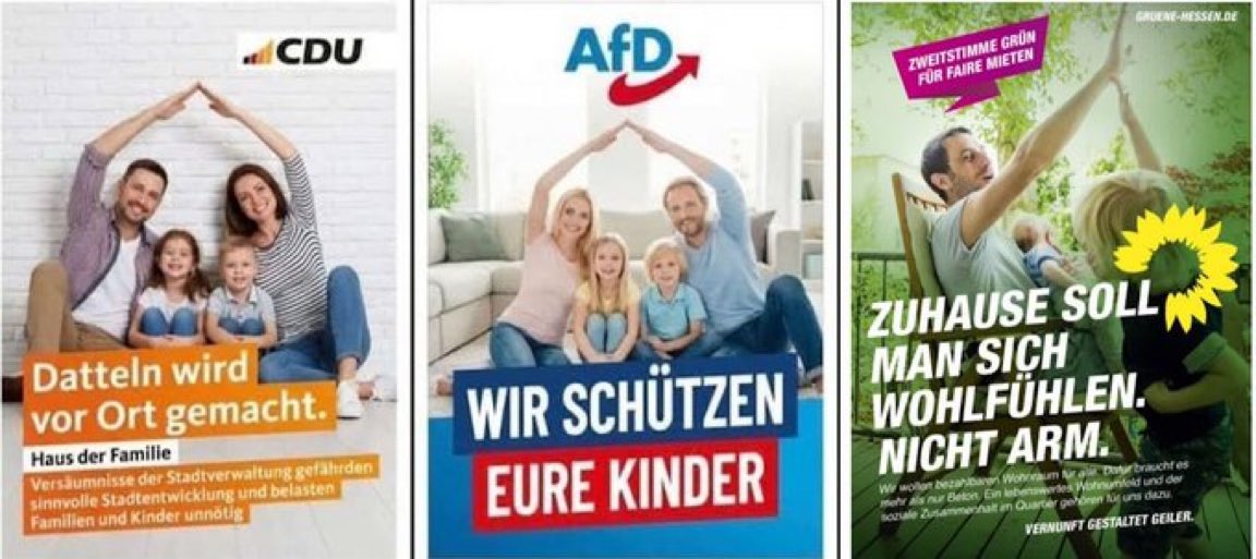 Ein Plakat zeigt einen verbotenen Gruss und wurde mit fast 12.000€ Strafe bewehrt. Ratet mal welches. 🤦🏼‍♂️