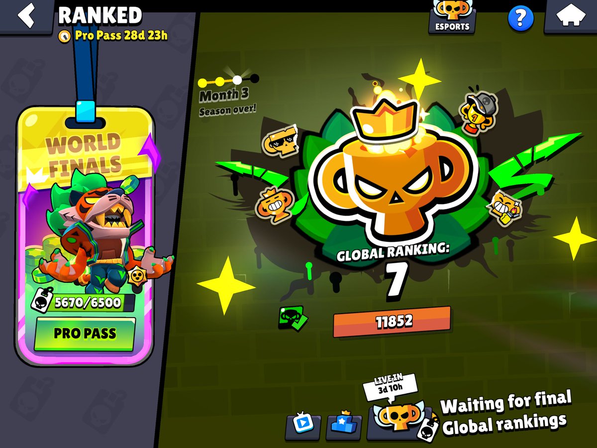 LeeDanny66263's tweet photo. Global #7 at the end. GGs to everyone I played with, especially sadtaxi and Kevin 🐐 https://t.co/wCeOq7j7jb