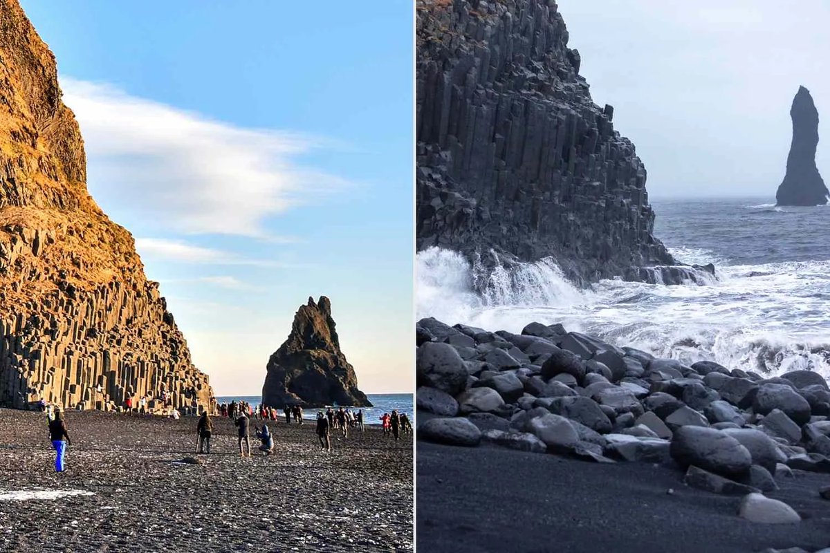 prev_news's tweet photo. What happened to Iceland black sand beach?

Reynisfjara — the world-famous black sand beach on Iceland’s southern coast — has undergone a dramatic transformation in early 2026 that has surprised locals.

#Icelandbeach #Icelandblack

https://t.co/s7UAbB7jaH https://t.co/Xd2RC41gPa