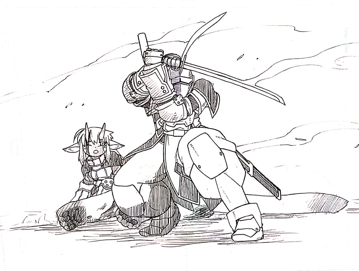 (#)これを見た人は我に続いて剣を抜け

ってタグを見かけたので…(抜刀？)