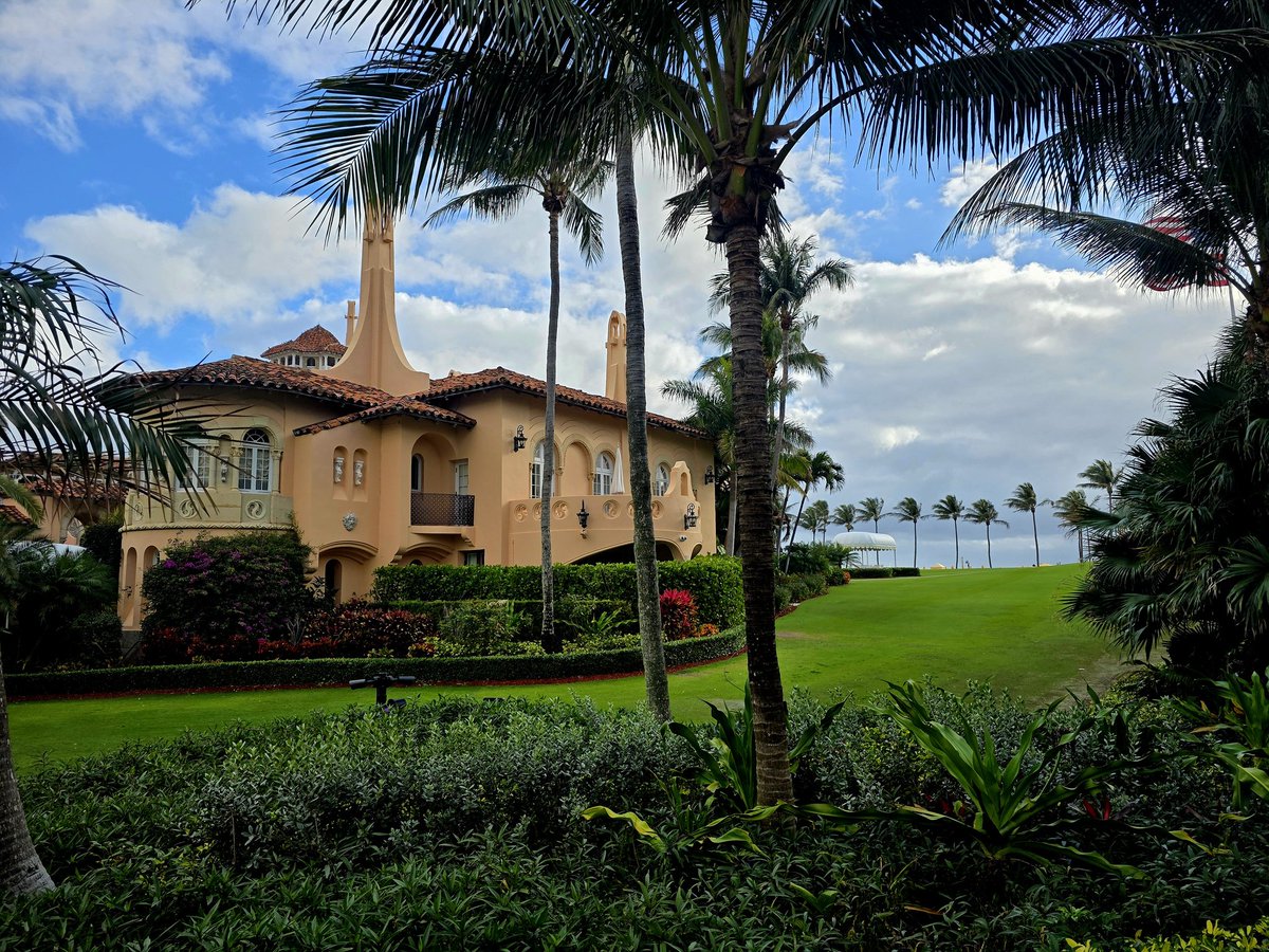 Attending <a href="/worldlibertyfi/">WLFI</a> forum at <a href="/MarALago/">Trump Mar-A-Lago</a>. <a href="/ZachWitkoff/">Zach Witkoff</a>.