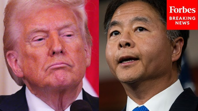 Rep. Ted Lieu says Epstein Files shows Donald Trump raping children:  “Donald Trump is in the Epstein files thousands and thousands of times. In those files, there are highly disturbing allegations — allegations — of Donald Trump raping children and threatening to kill children.”