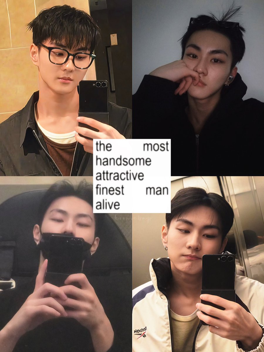 short-haired jungwon is a whole different type of attractive..