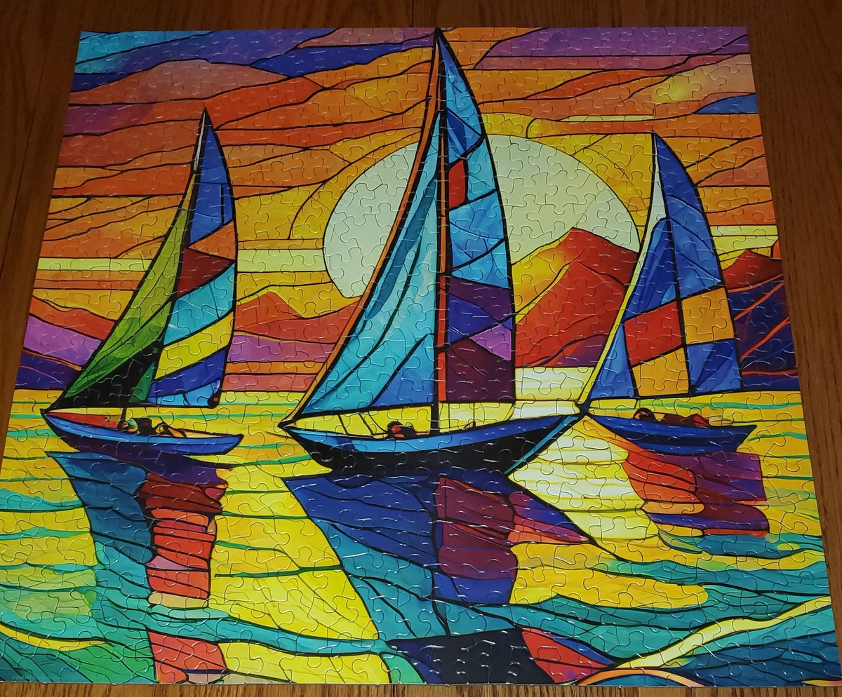 KeethaB's tweet photo. #22 in 2026

Sunset Sailing
Springbok 
500 pieces https://t.co/Xxv8yMqfKC