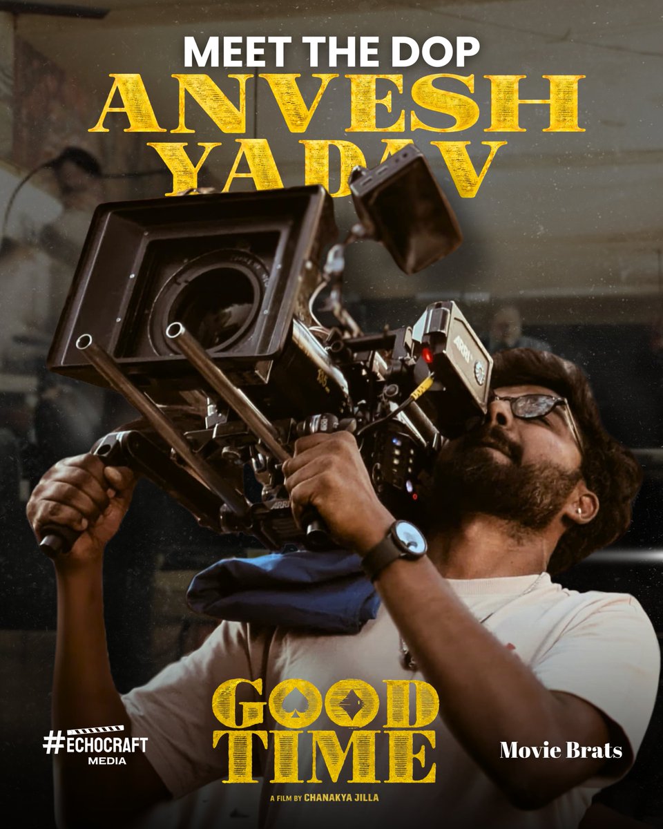 Moviebrats_'s tweet photo. Manishi chala silent... kani frames matram...!
Meet the eye behind the lens, Introducing our DOP, @anveshyadav96  #goodtimetelugufilm

@moviebrats_ — a unit of @echocraft_media https://t.co/VnWo0GJrO6