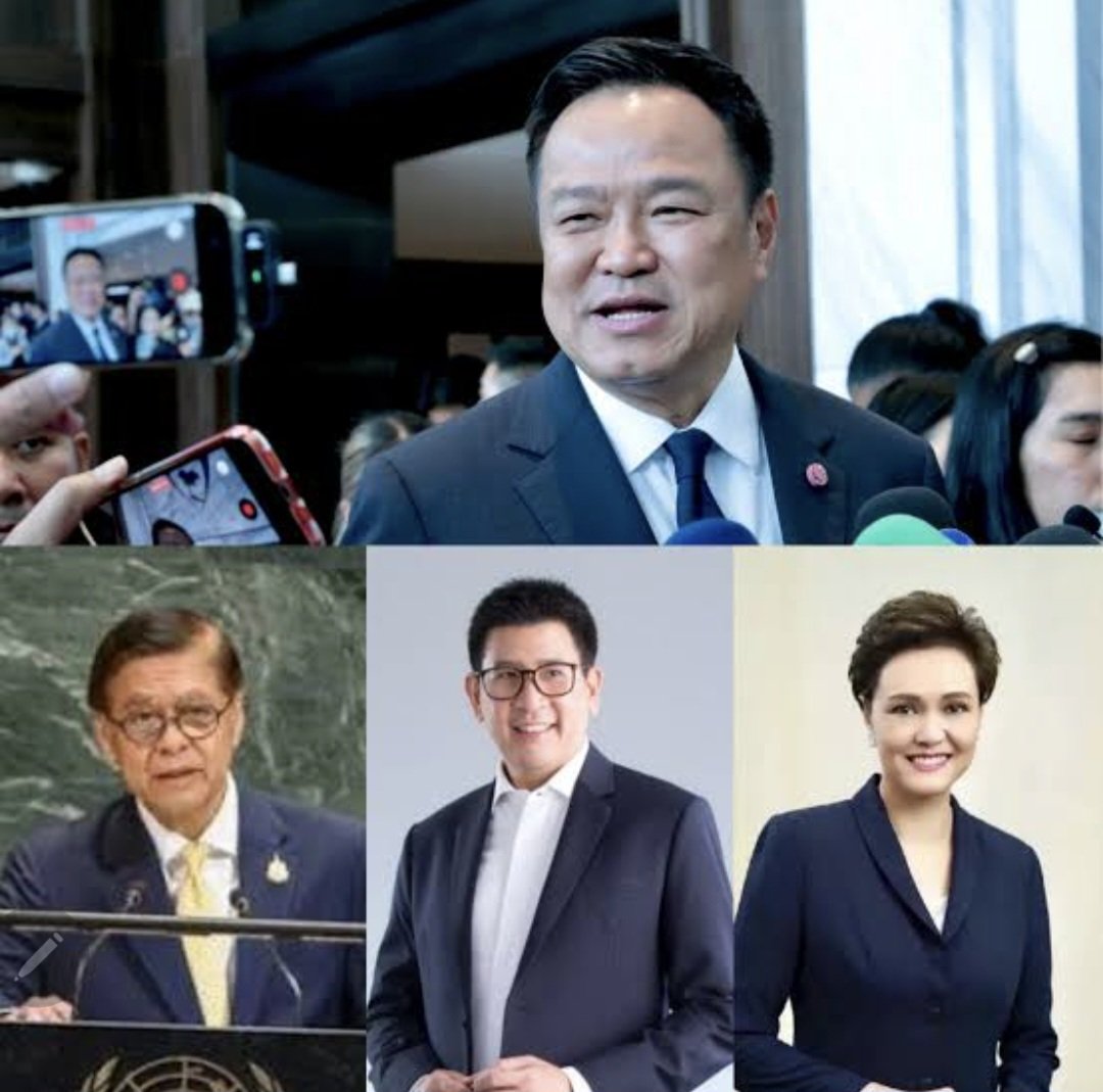 "เพราะทั้งสามท่านนี่แหละ ทำให้เลือกทีมน้ำเงินครัังแรก ต้องขอบคุณอนุทินตาถึงและเก่งจริงๆ"

ทั้งสามท่านคือ ท่านทูตสีหศักดิ์ คุณเอกนิติ คุณศุภจี เผื่อใจว่าต่อไปท่านทำงานอาจมีพลาด ก็ไม่เป็นไร คนทำงานมีพลาดได้

ฝากประเทศไว้ด้วยครับ #ภูมิใจไทย ผมจะทำในส่วนที่ผมทำได้