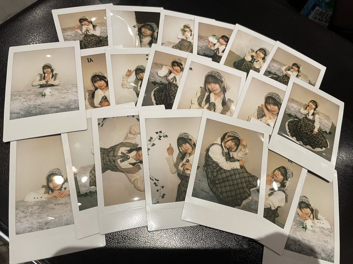 あわフレ ソロチェキ 沢山撮ってもらった😁 当たりチェキ｢夢データ｣が