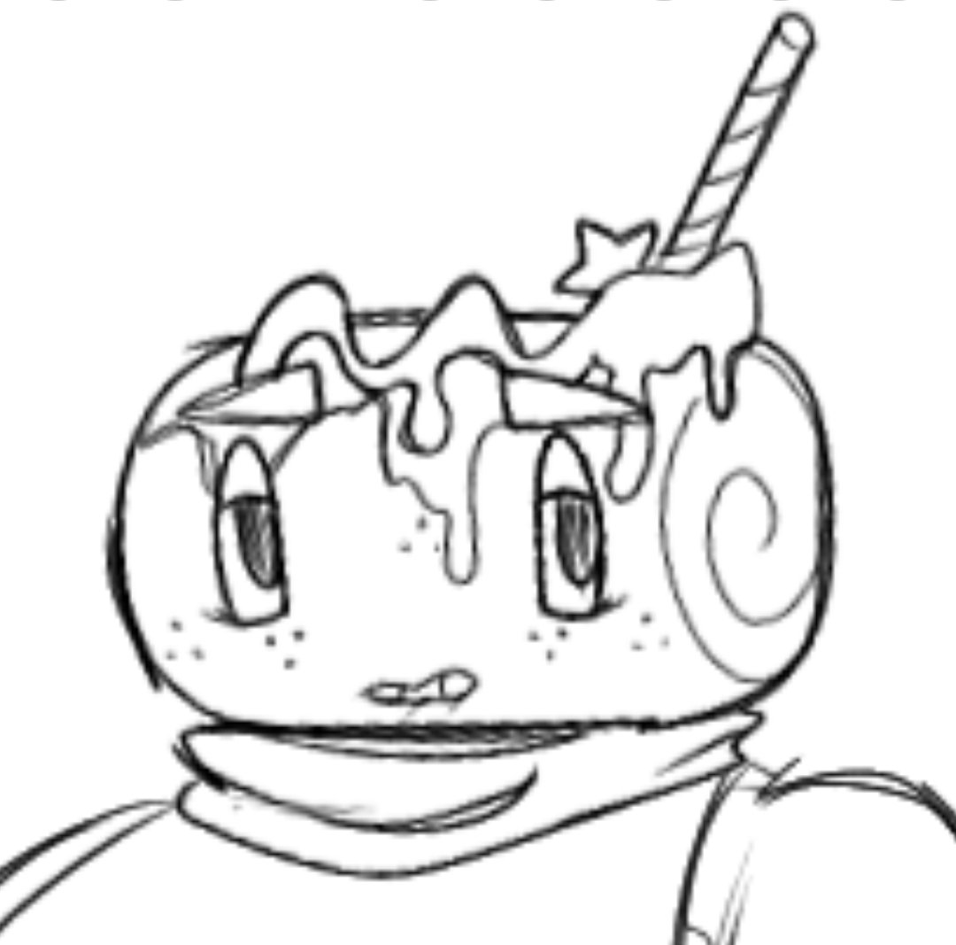Toby799270's tweet photo. trying something different 👀 (it looks bad im CRYING) 
#dandysworld #fruitcakedandysworld #dandysworldfanart https://t.co/xNIE8hMif8