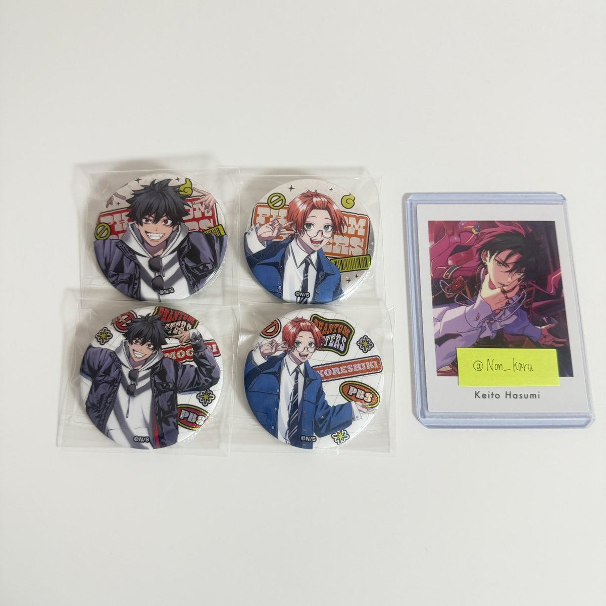 交換】ファントムバスターズ 梅田スカイビル 缶バッジ 大阪 譲▶︎宍喰