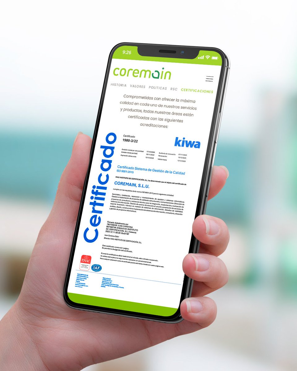 Coremain tweet media