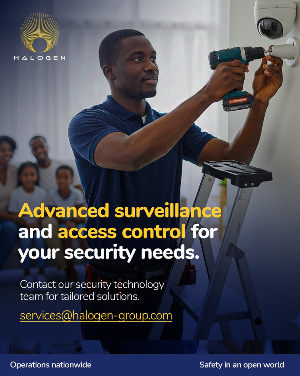 halogen_group's tweet photo. Advanced surveillance and access control for your security needs. Whether protecting your home, business, or  facility, we deliver comprehensive monitoring and smart access solutions, 24/7, nationwide.
Contact us: https://t.co/6uZ1hyqaih for all security services.#DigitalSecurity https://t.co/CGK2XqtEJA