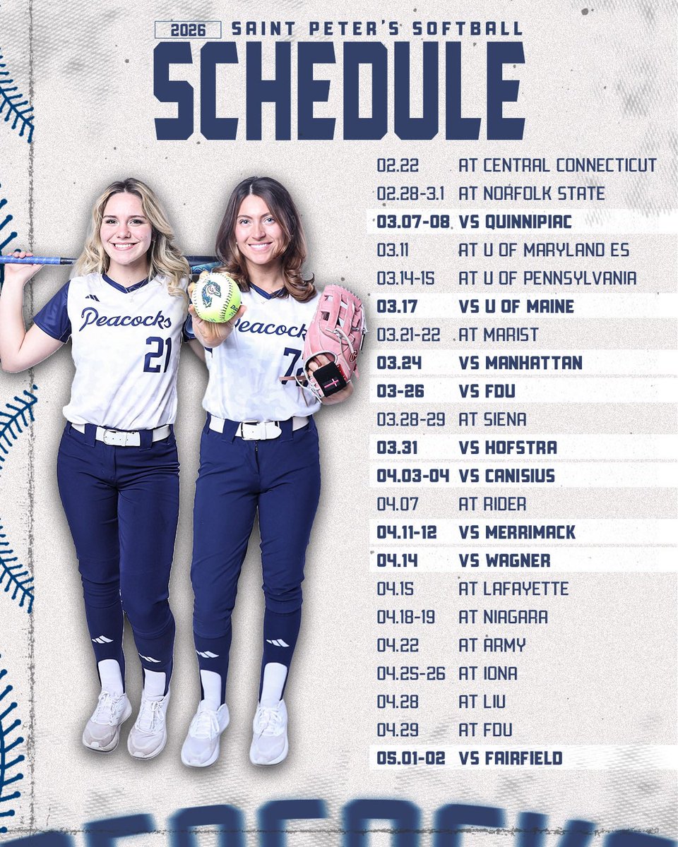 Saint Peter's Softball tweet media