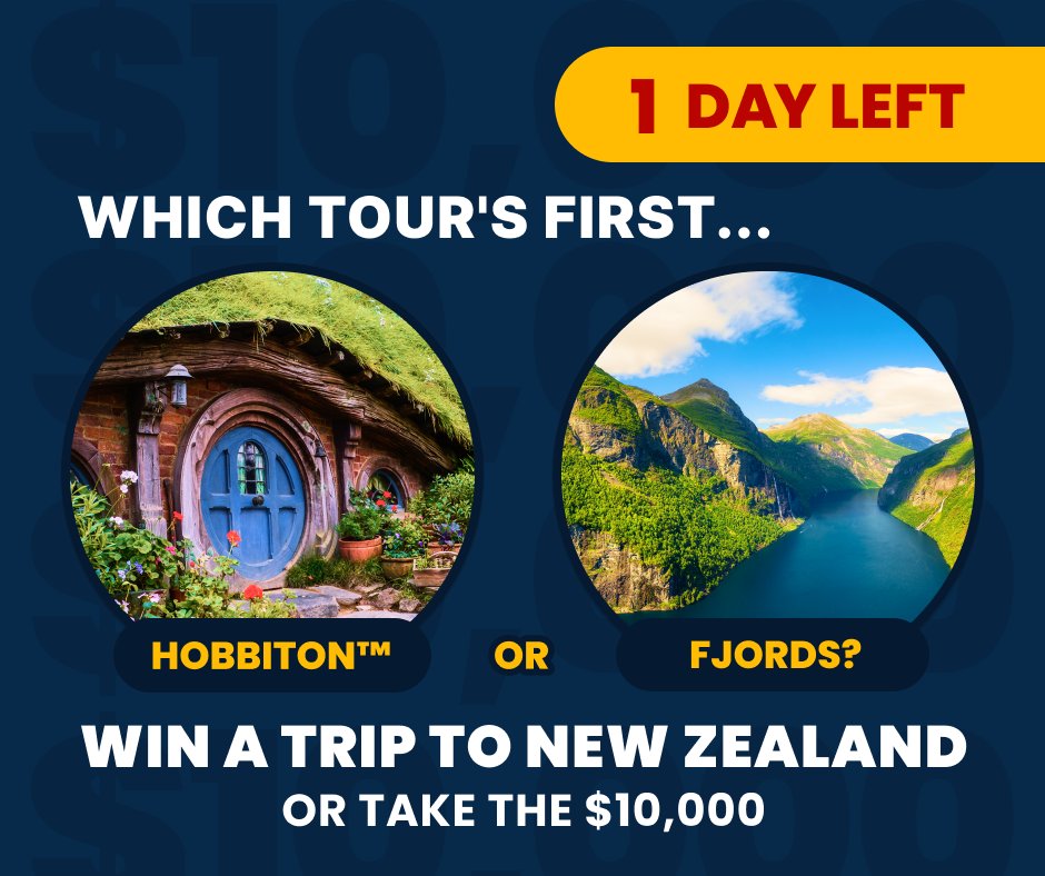 pchdotcom's tweet image. If you win, you’d want to start making plans right away. Think about what you’d want to do first and get #inittowinit before time runs out: zurl.co/9rcXD