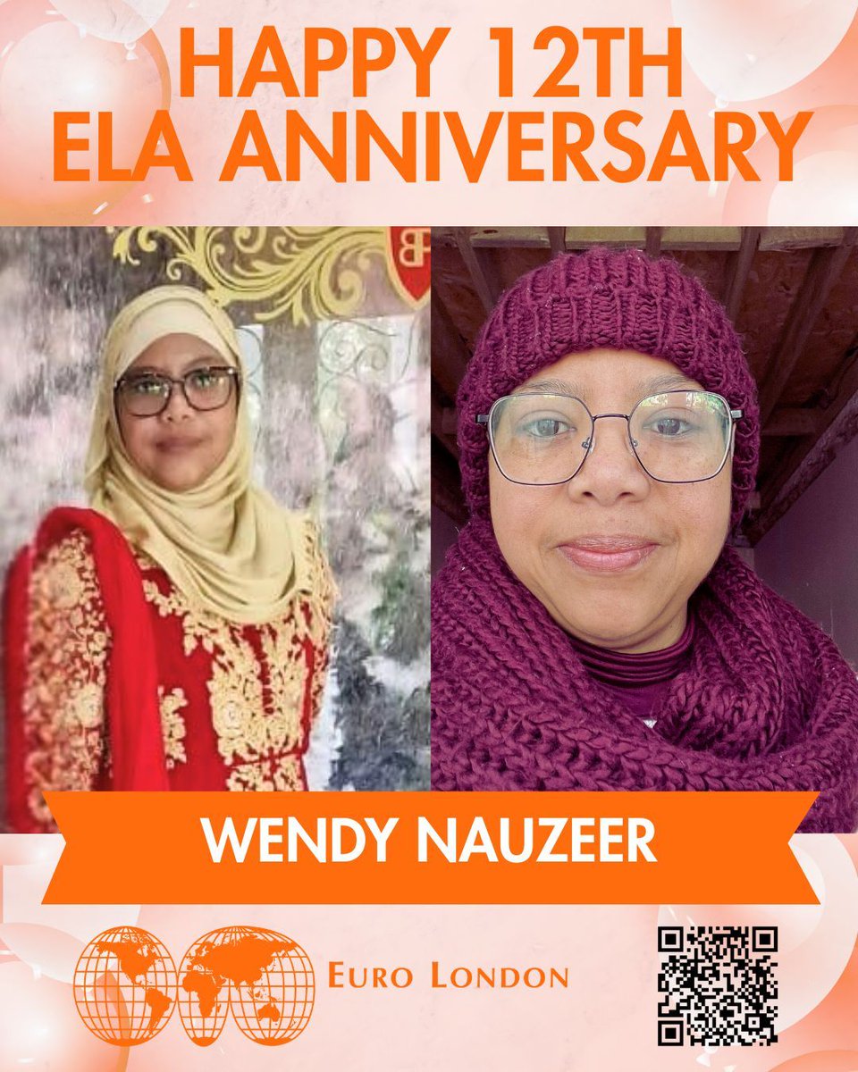 🎉 Happy ELAVersary to Wendy!🎉

12 years of service for our Wendy! Congratulations on achieving this impressive milestone, here's to another 12!! 😁🙌