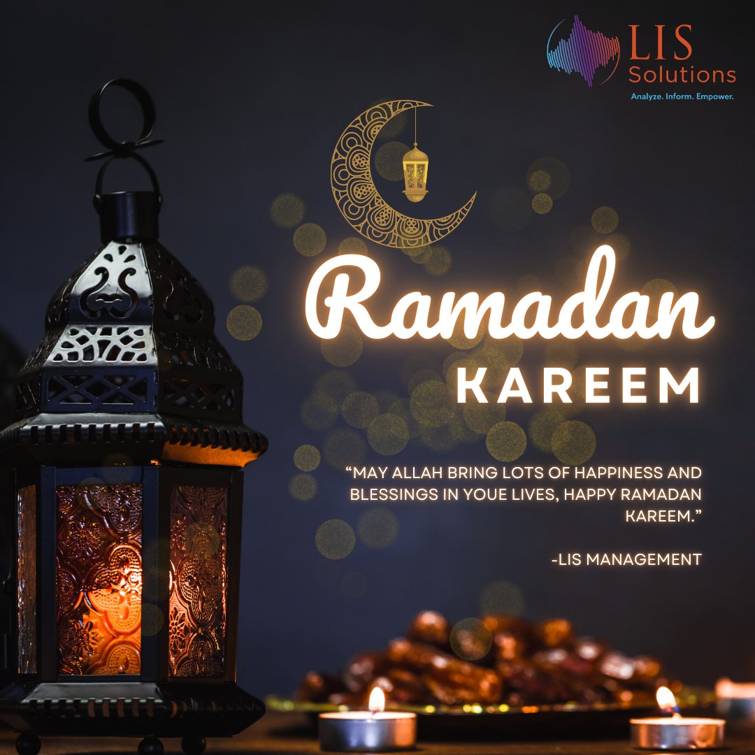 TeamLISSOL's tweet photo. Wishing a peaceful and meaningful Ramadan to all who observe—a time centered on reflection, generosity, and community. 🌙

#RamadanMubarak #RamadanKareem #MonthOfReflection #CulturalAwareness #LeadingWithRespect #LanguageServices #Analyze #Inform #Empower #TeamLIS https://t.co/bHnZtLj0AT