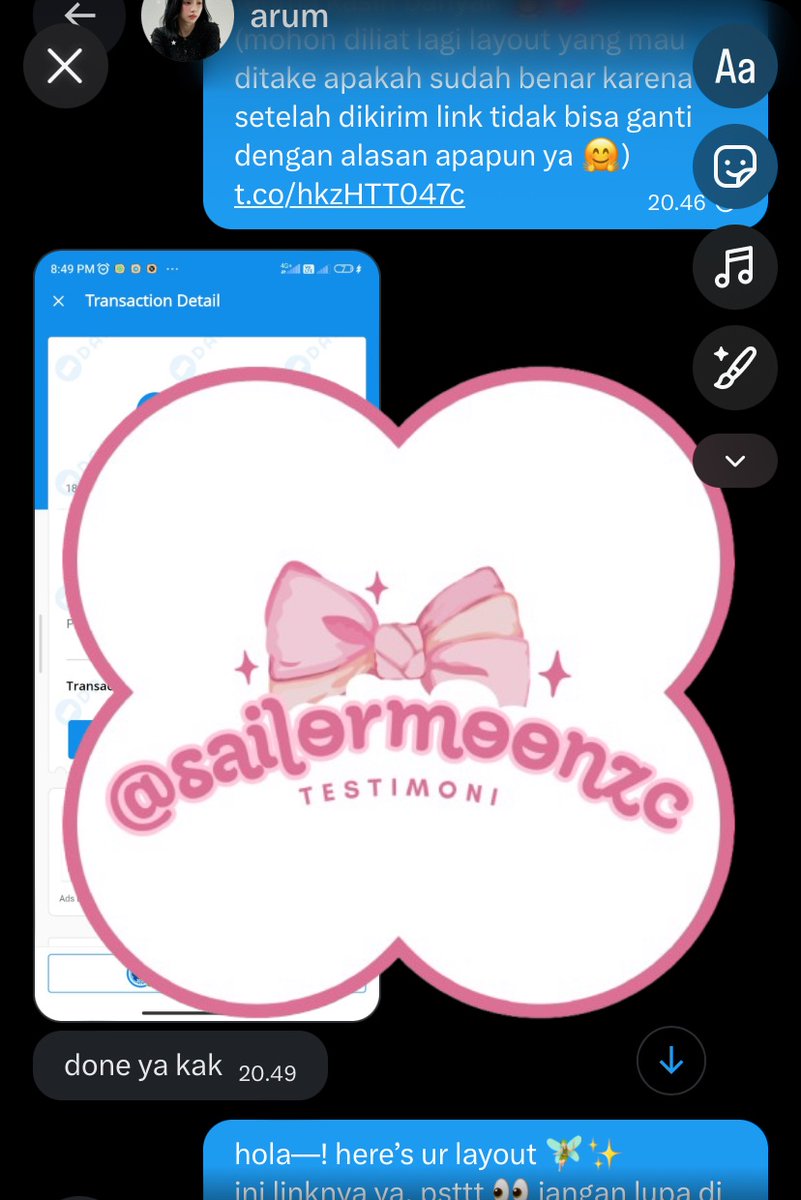 thank u for order ❣️