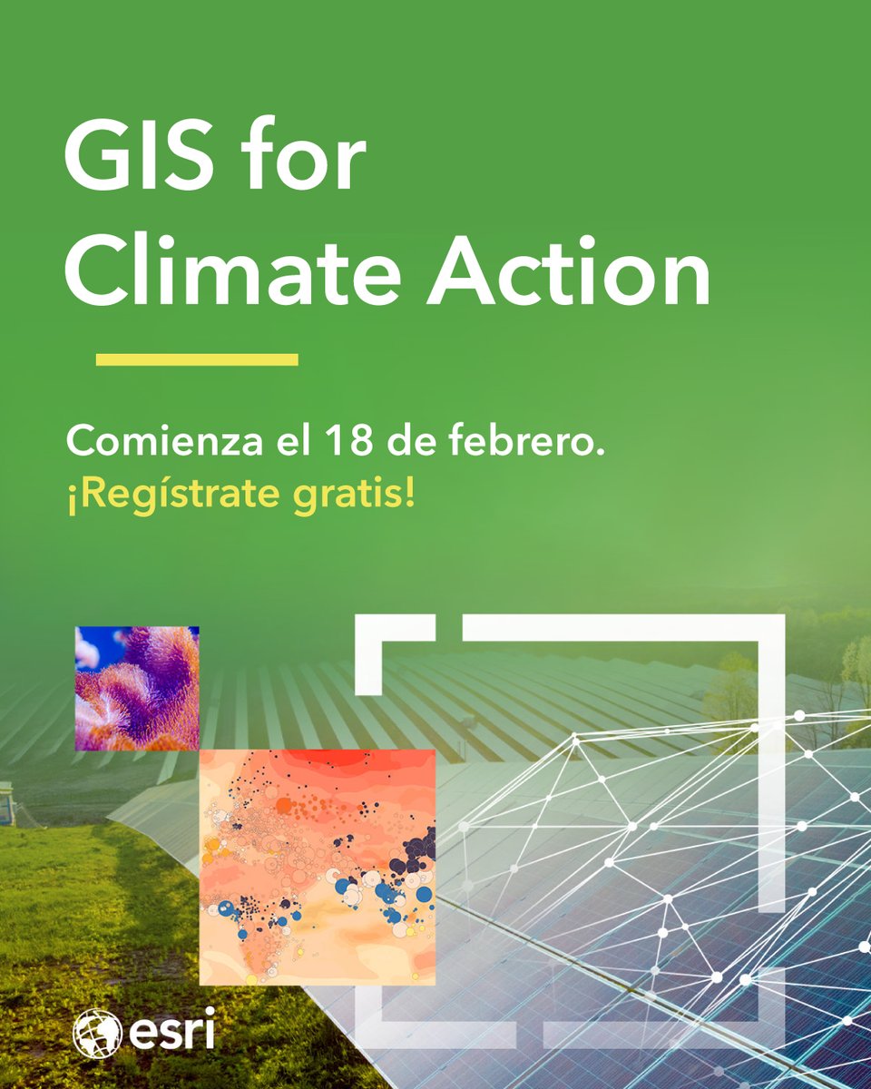 Esri Chile tweet media