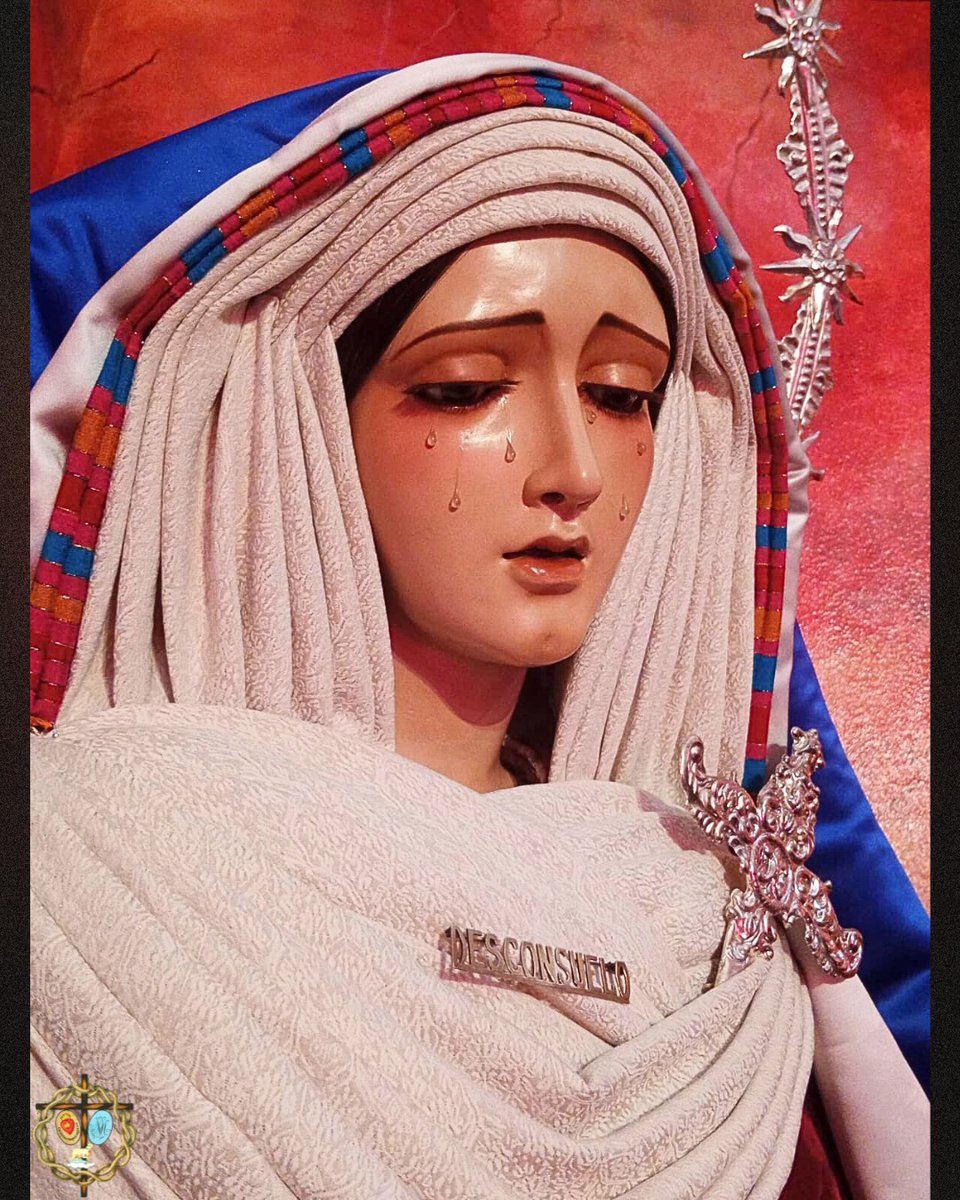 Caridad_Descons's tweet photo. Hoy comienza la Cuaresma 2026 y Ntra. Sra. del Desconsuelo aparece ataviada de Hebrea.

🪡 @JavierRoan https://t.co/6mgGKdvzg0