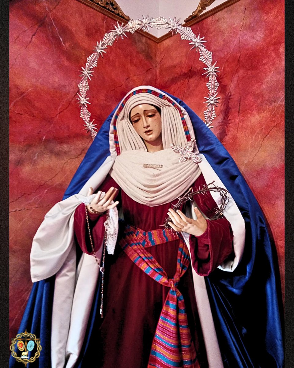 Caridad_Descons's tweet photo. Hoy comienza la Cuaresma 2026 y Ntra. Sra. del Desconsuelo aparece ataviada de Hebrea.

🪡 @JavierRoan https://t.co/6mgGKdvzg0