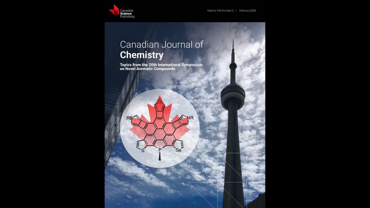 Canadian Journal of Chemistry tweet media