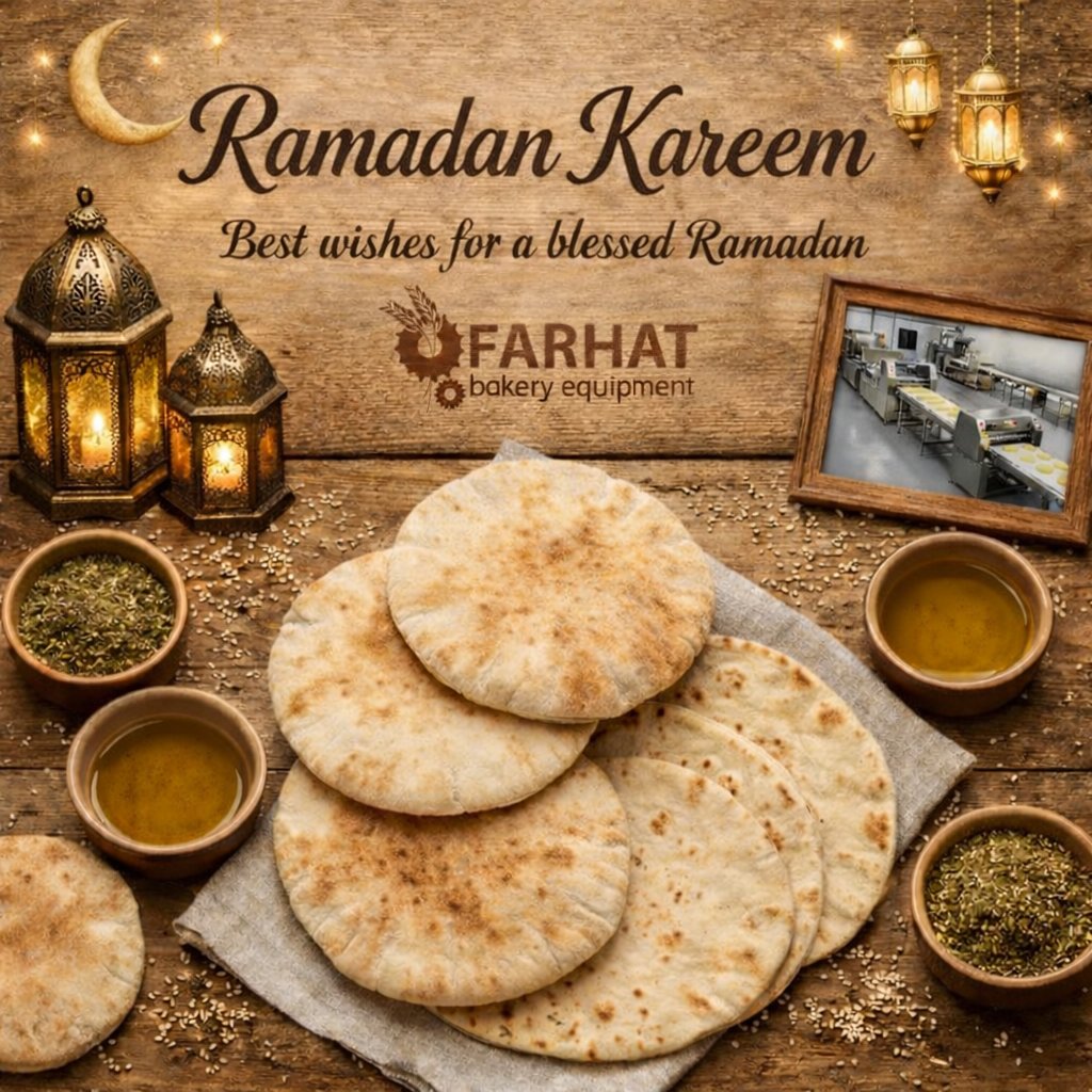 farhatbakery's tweet photo. Ramadan Kareem 🌙
At Farhat Bakery Equipment, we’re proud to power bakeries that serve communities every day, from the first dough sheet to the final golden bake. 🍞
رمضان كريم 🌙
في شركة فرحات نفخر بأن نكون جزءًا من خطوط إنتاج تُطعم الناس يوميًا، من العجين حتى الرغيف الذهبي. 🍞 https://t.co/KwACK5YVj4