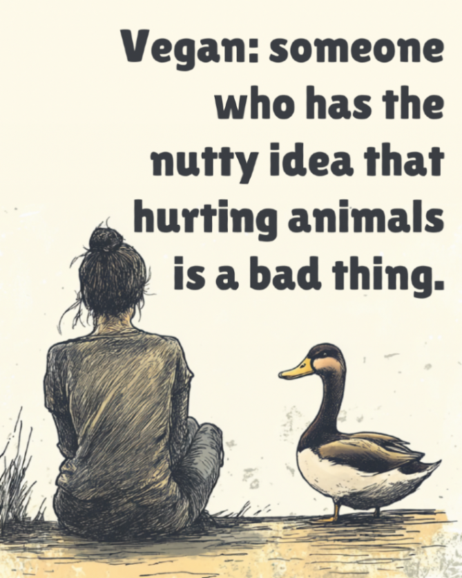 Is it truly that hard to grasp? 💭

👉 Join our FREE Vegan Challenge today! 🙌 challenge.veganfta.com/starter_kit 💚

#vegans #vegancommunity #veganmovement #veganism #vegan