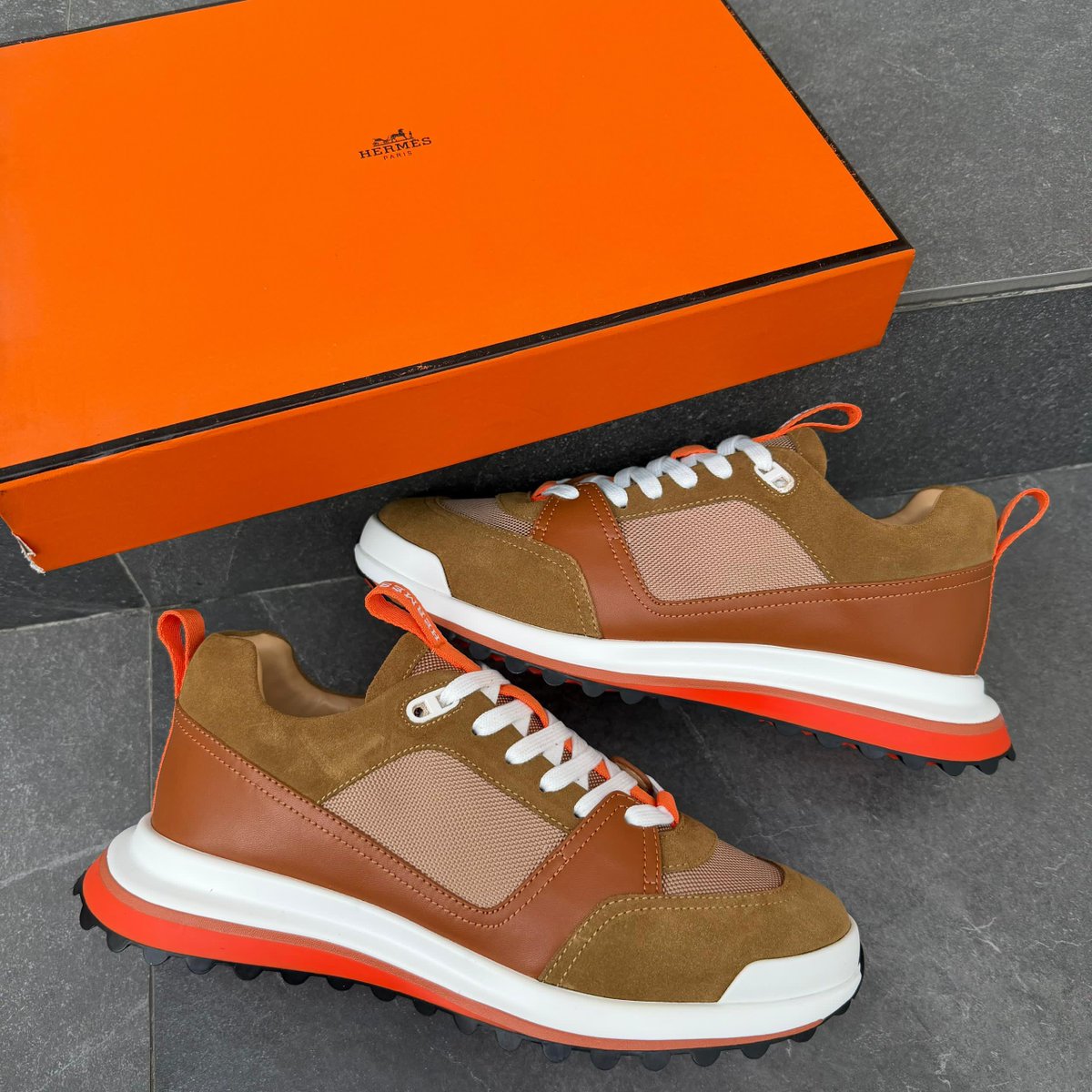 Hermes Men Sneakers Boots 40 - 46 N170,000 Simi Vini Sniper Ash