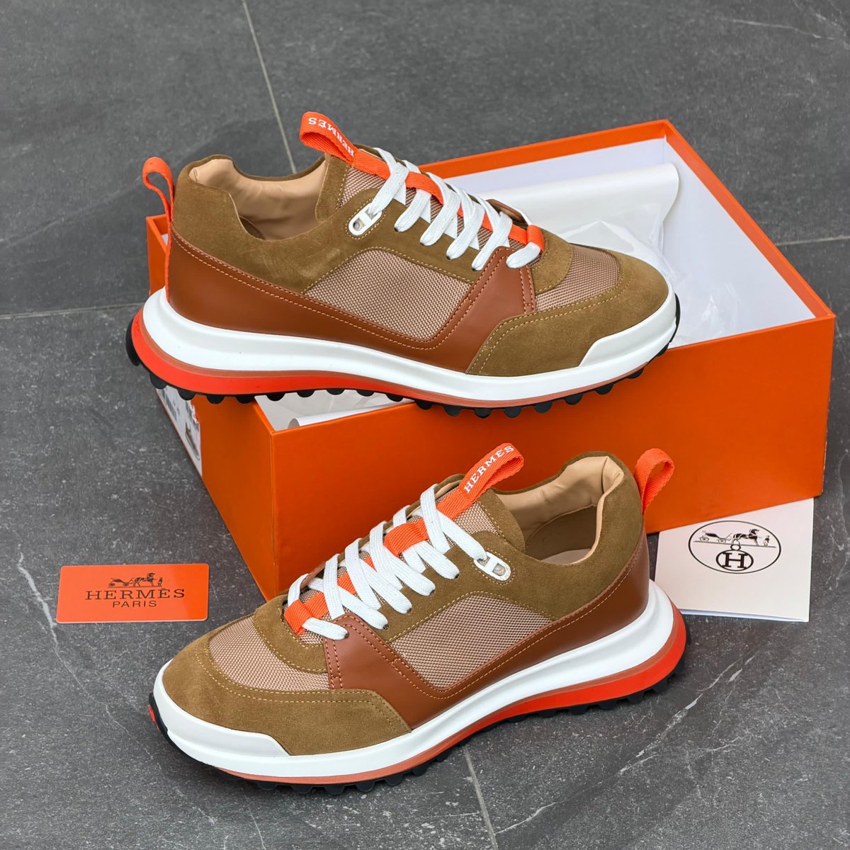 Hermes Men Sneakers Boots 40 - 46 N170,000 Simi Vini Sniper Ash