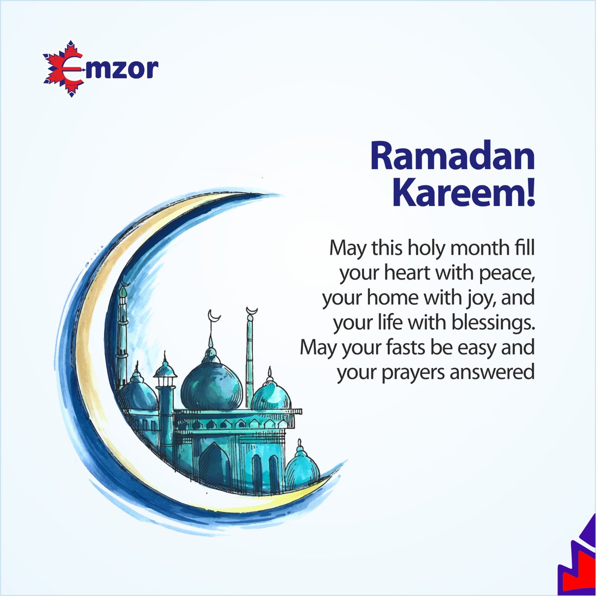 emzornigeria's tweet photo. To everyone beginning this sacred journey, Ramadan Kareem!

May this month bring you closer to what matters most, faith, family, and the peace that comes with it.

#Emzor #UnlimitedWellness #Ramadan #emzorpharmaceuticals https://t.co/BCspES63n5