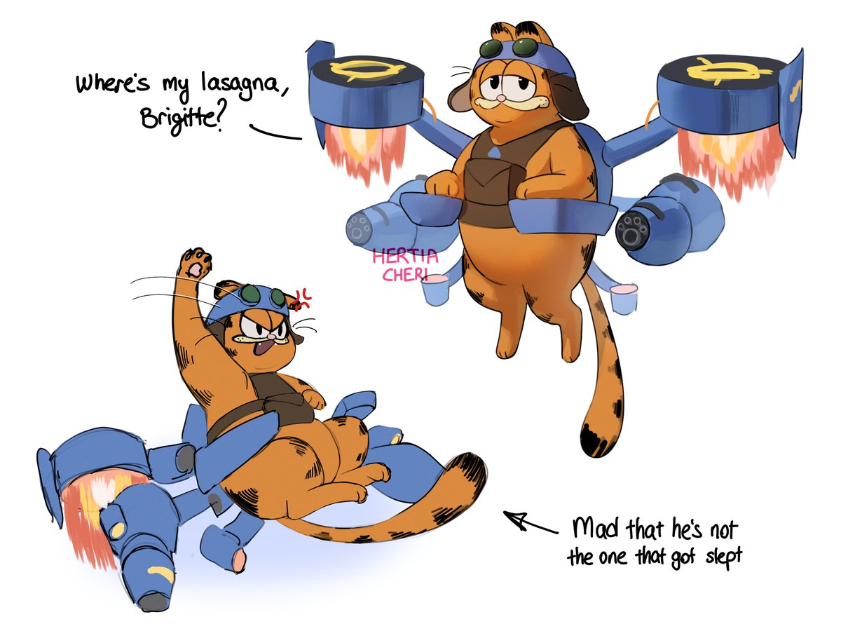 i keep thinking about garfield whenever i see her🥀

#jetpackcat #overwatchfanart #overwatch