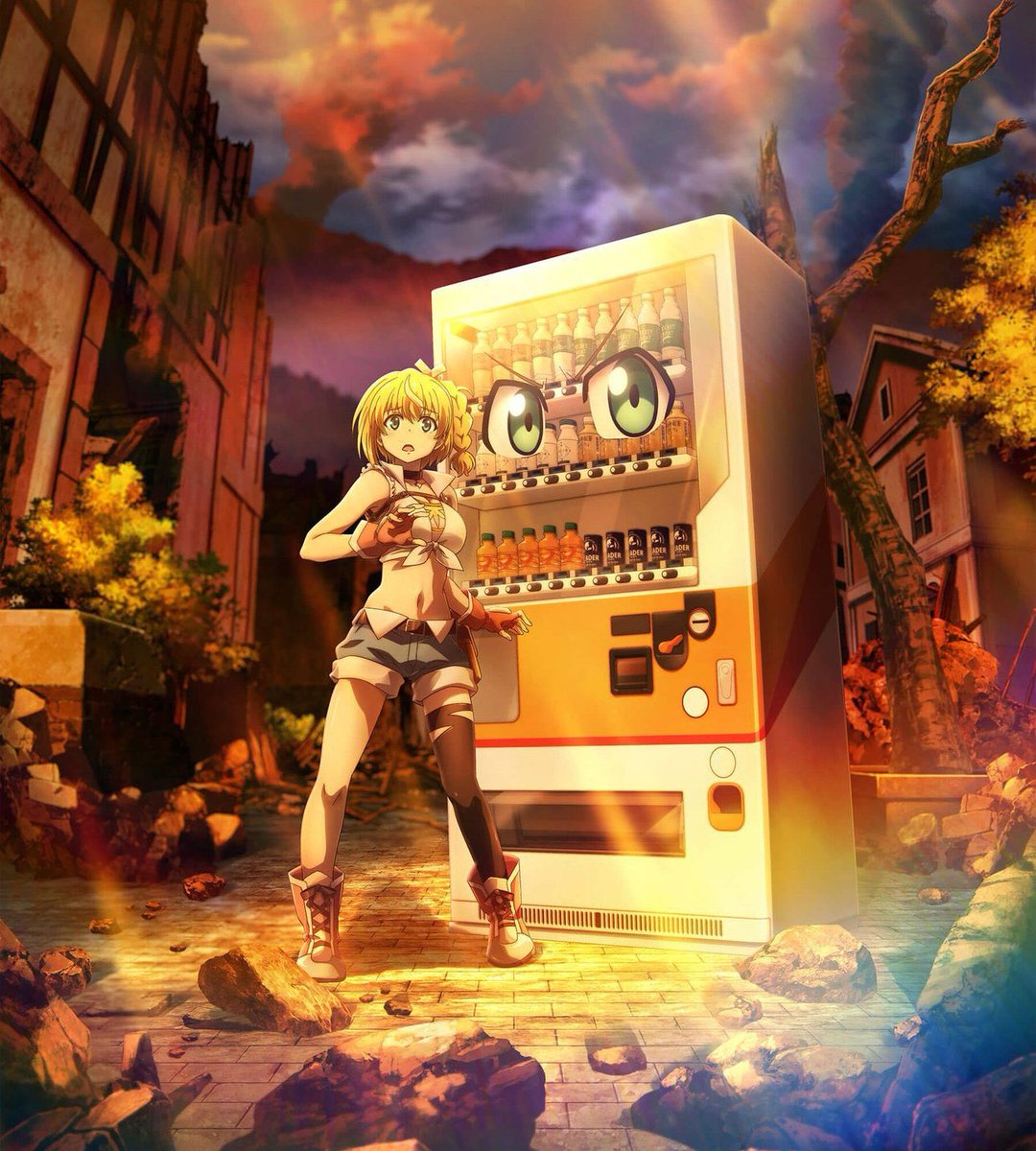 AnimetrendsLA's tweet image. ¡TEMPORADA 3 EN ABRIL!

RENACÍ EN OTRO MUNDO COMO
UNA MÁQUINA EXPENDEDORA 3 🗿

Se estrena este mes de Abril, 2026
#anime #Season3