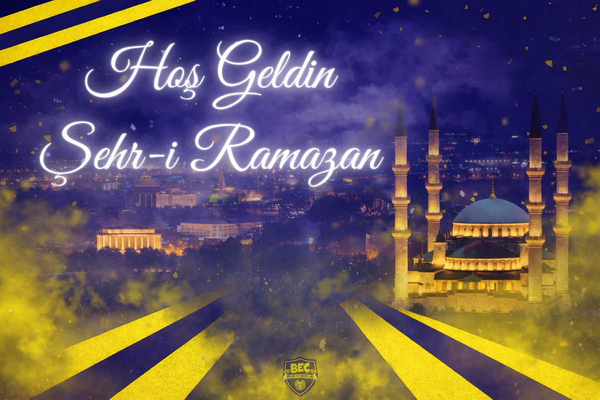 "Ey iman edenler! Allah’a karşı gelmekten sakınmanız için oruç, sizden öncekilere farz kılındığı gibi, size de farz kılındı." (Bakara Sûresi 183)

Tüm İslâm aleminin ve camiamızın mübarek Ramazan ayını kutlarız. 

#HayırlıRamazanlar