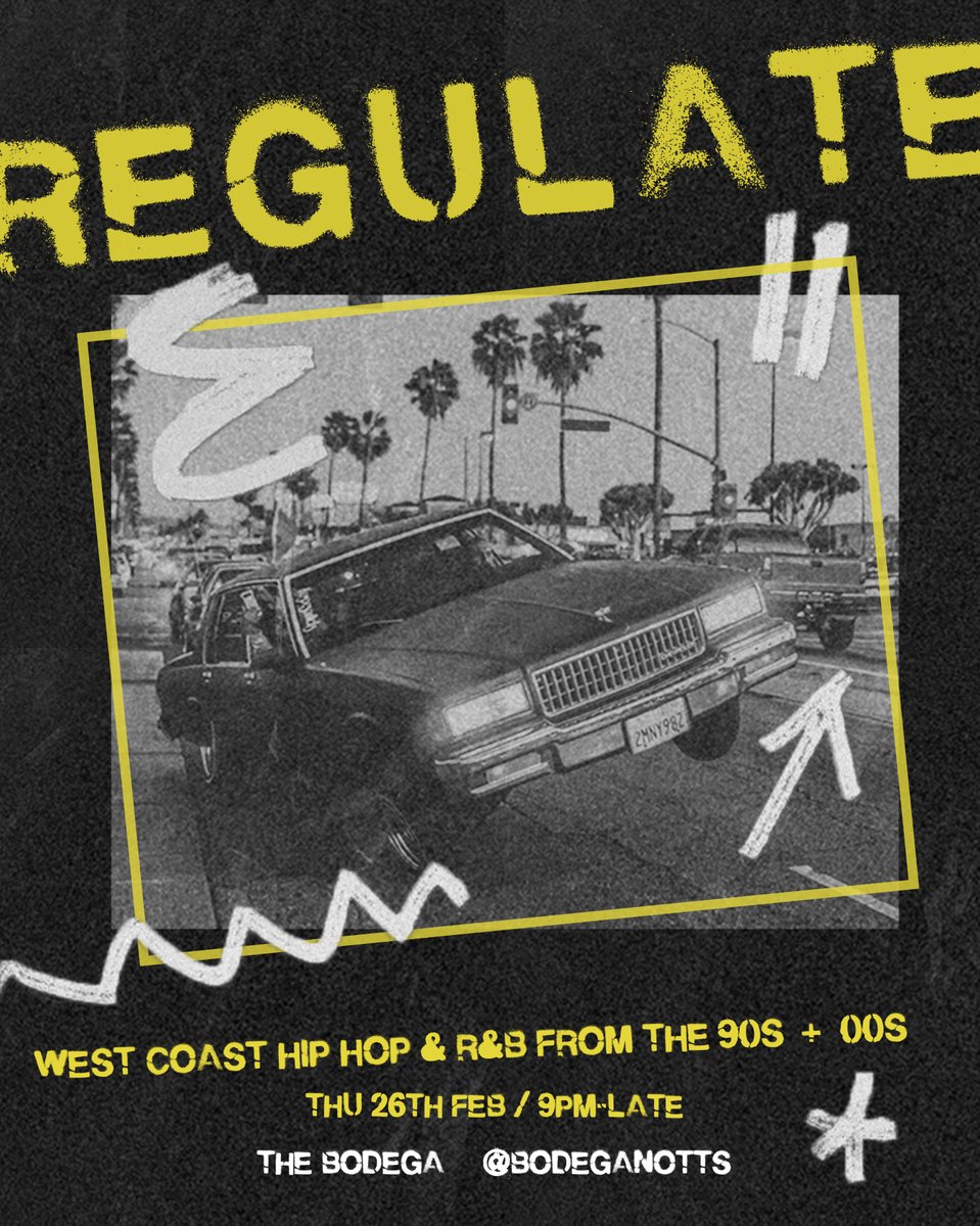 REGULATE: West Coast. After dark. 🌴 G-funk grooves, sunset synths