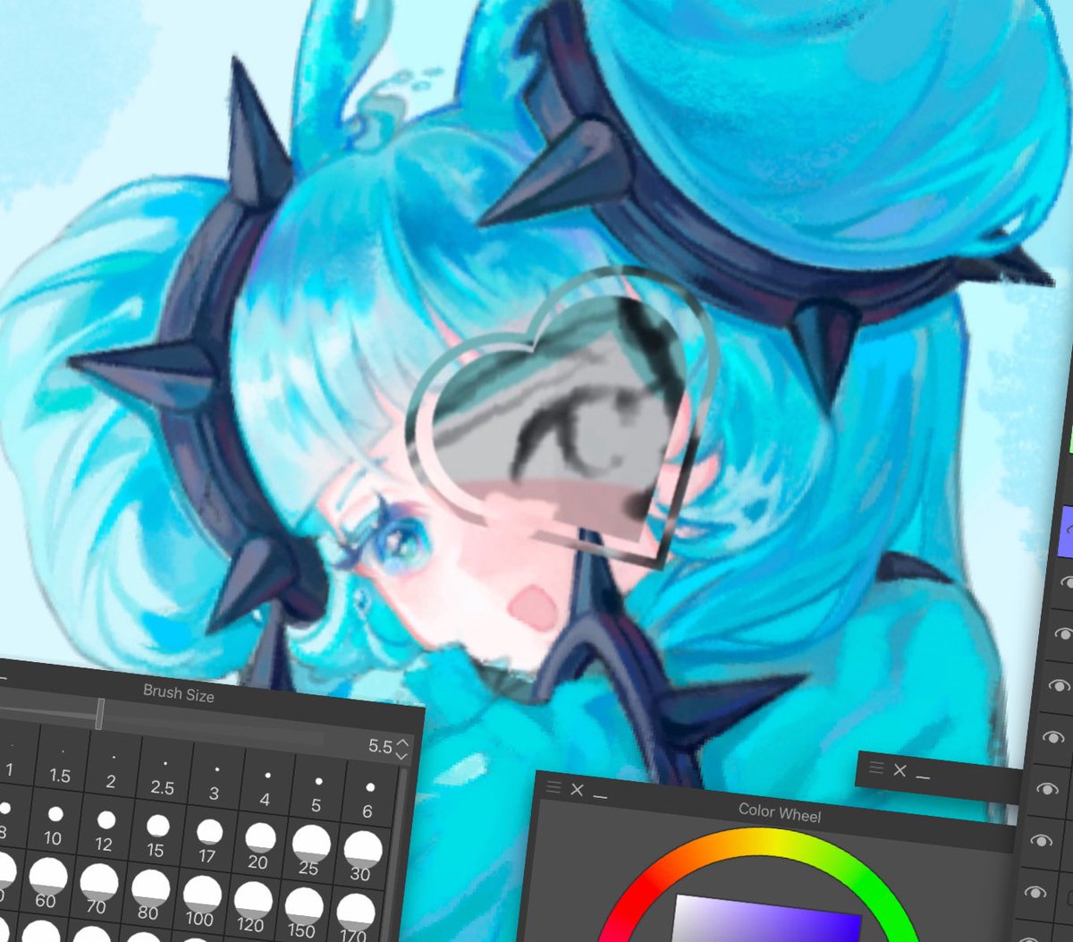 rin_ess04's tweet photo. #wip OC🫧🩵 https://t.co/dg5AgFdham